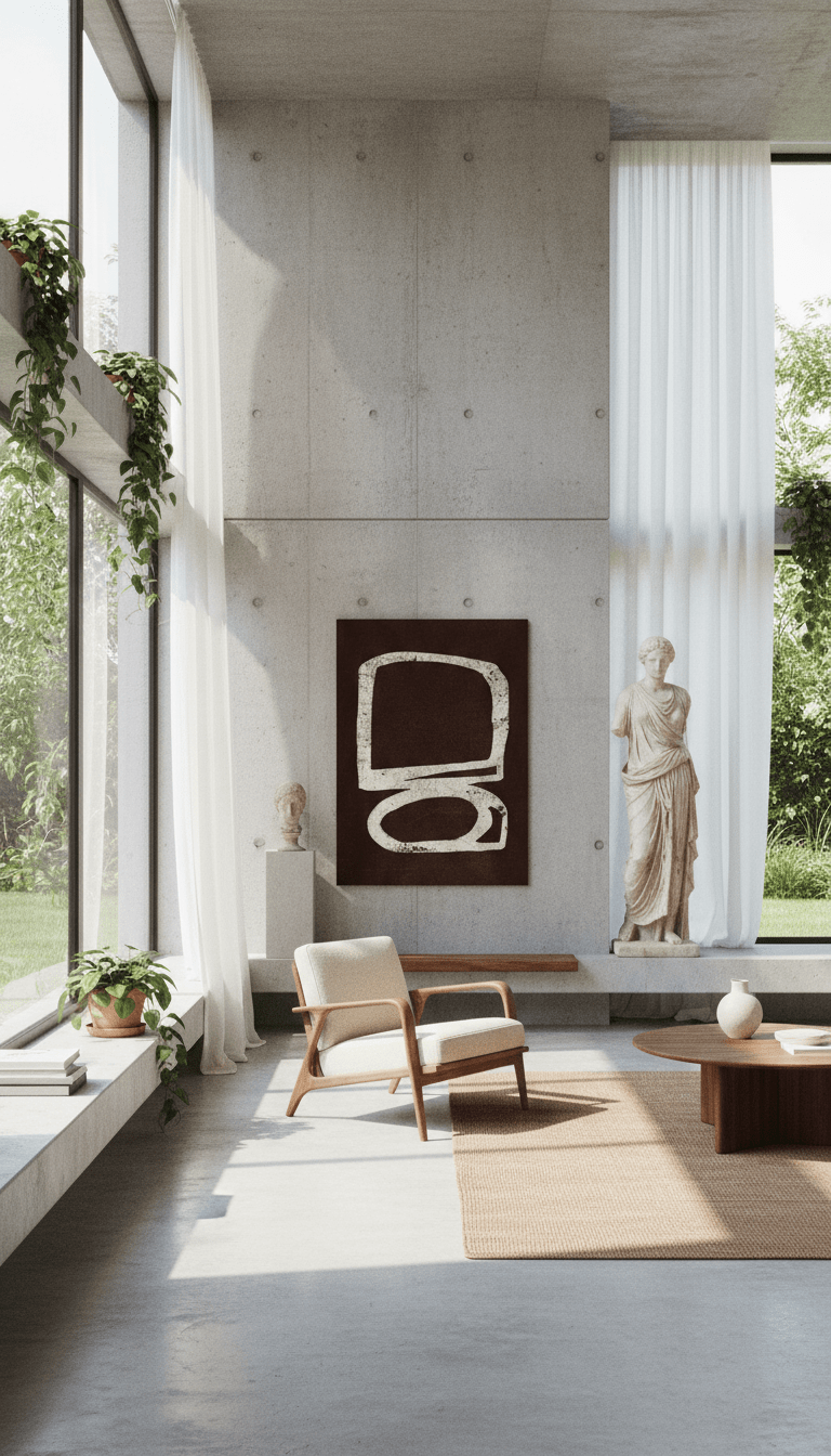 AI product shot of Composition No1 Print