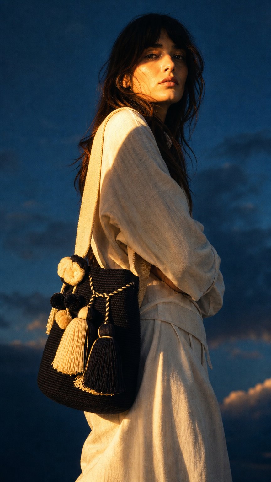AI product shot of Large Crossbody Bag Aura