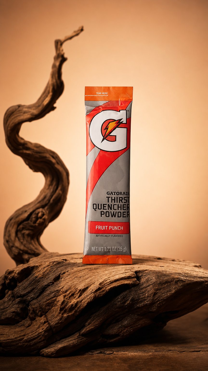 AI product shot of Gatorade® Single Packs - Fruit Punch