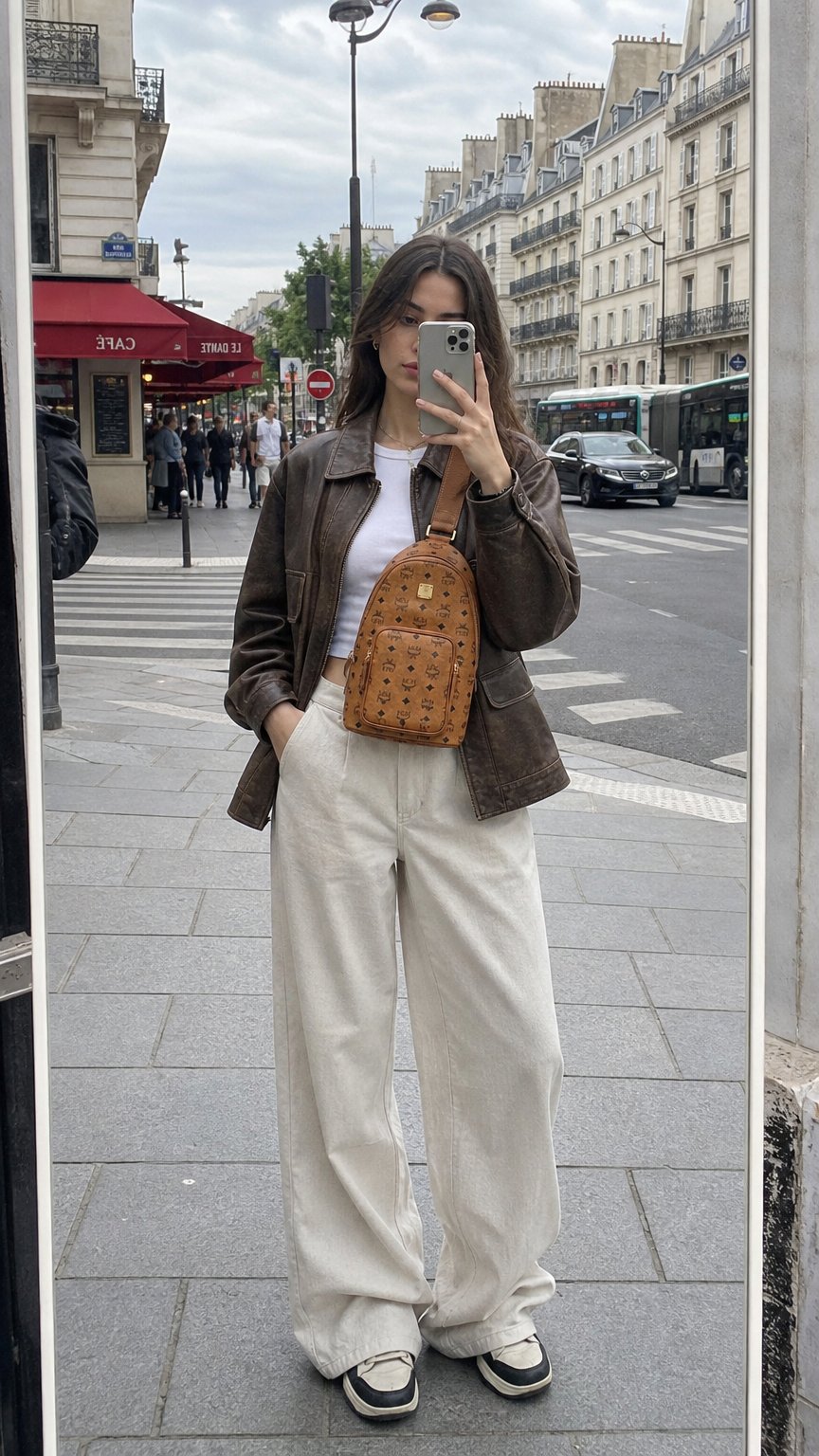 AI product shot of Aren Sling-Bag in Visetos