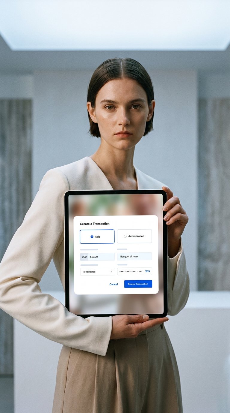 AI product shot of Virtual Terminal for Credit Card Processing