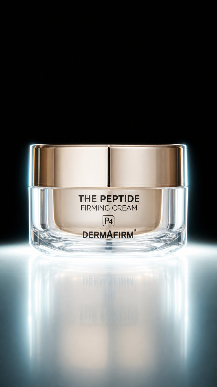 AI product shot of Dermafirm Peptide Firming Cream