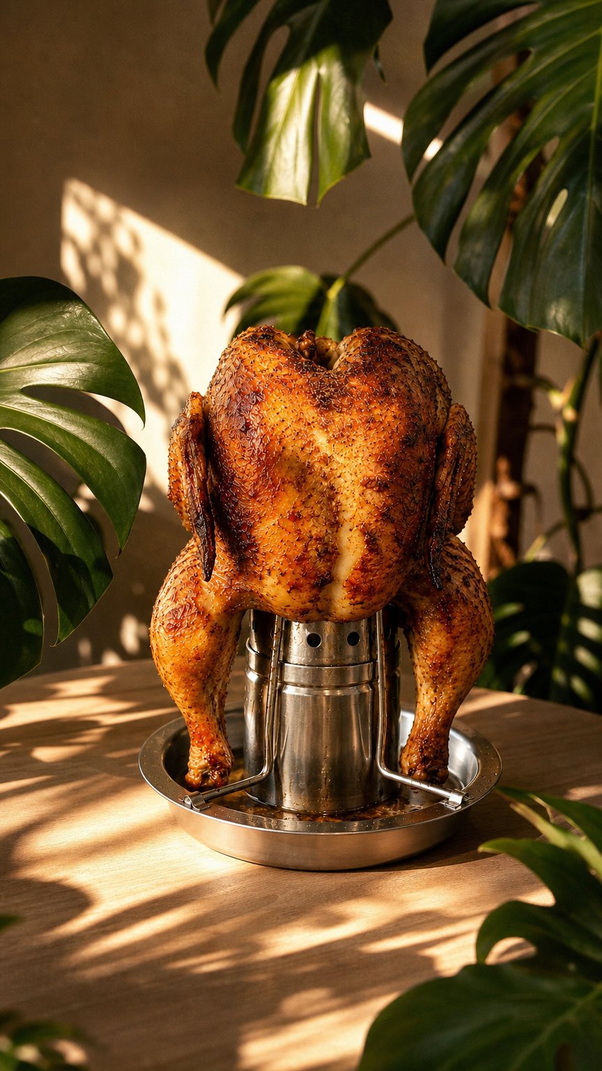 AI product shot of GRILLARO 🍗 Nie wieder trockenes Hähnchen vom Grill