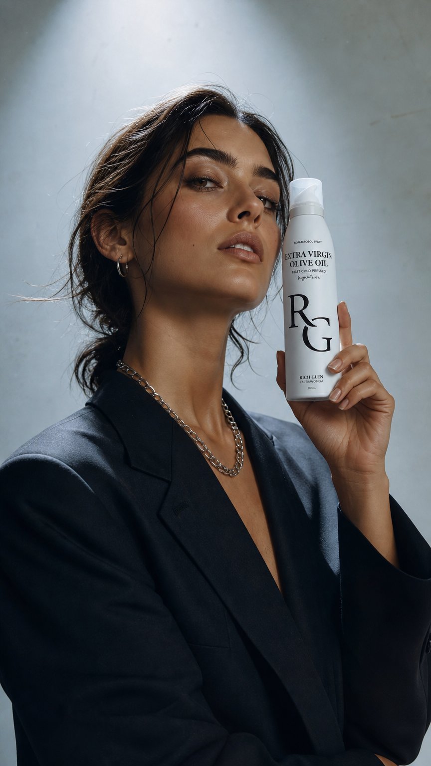 AI product shot of Olive Oil Spray FREE GIFT WITH PURCHASE