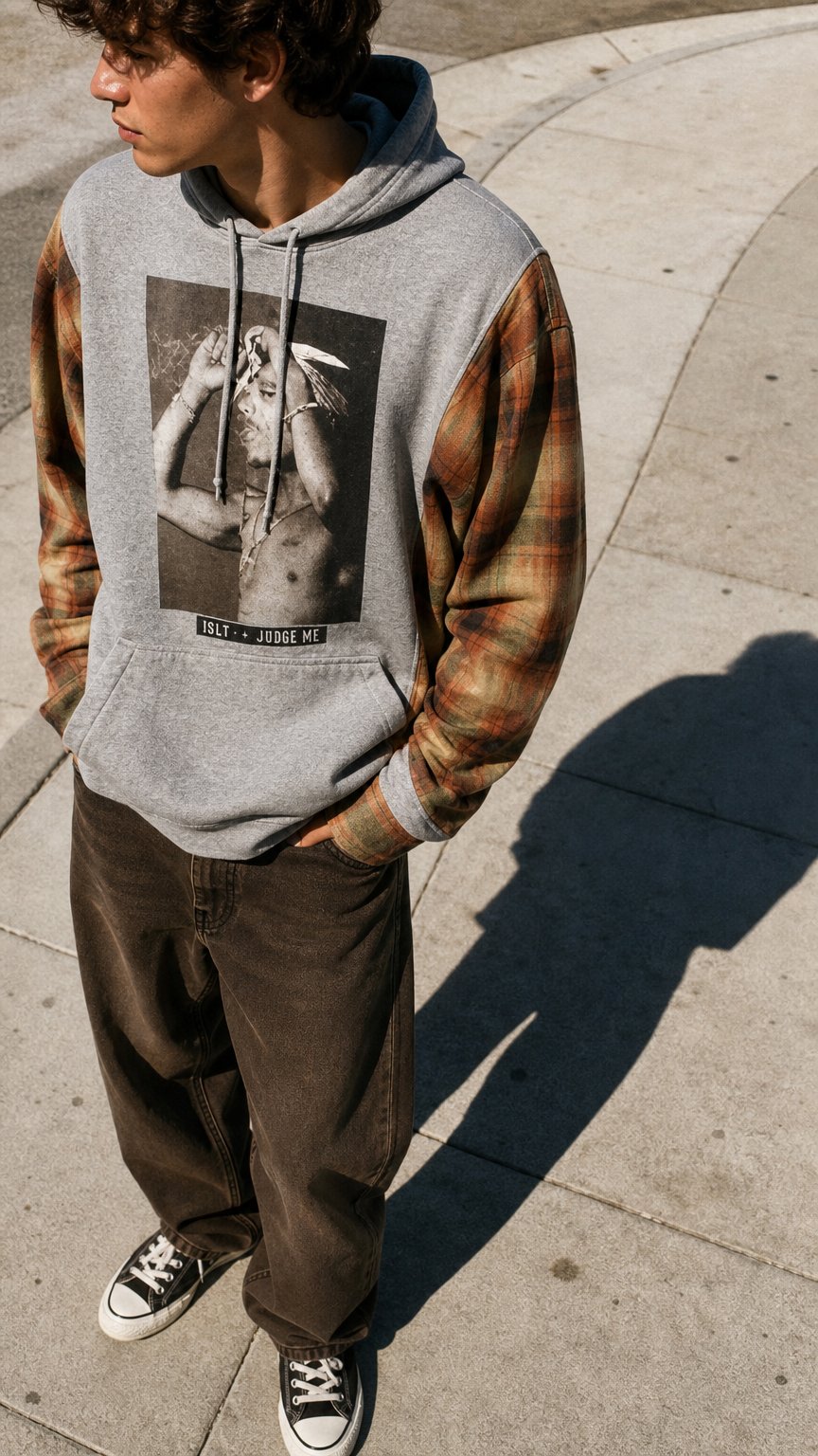 AI product shot of uk sweat