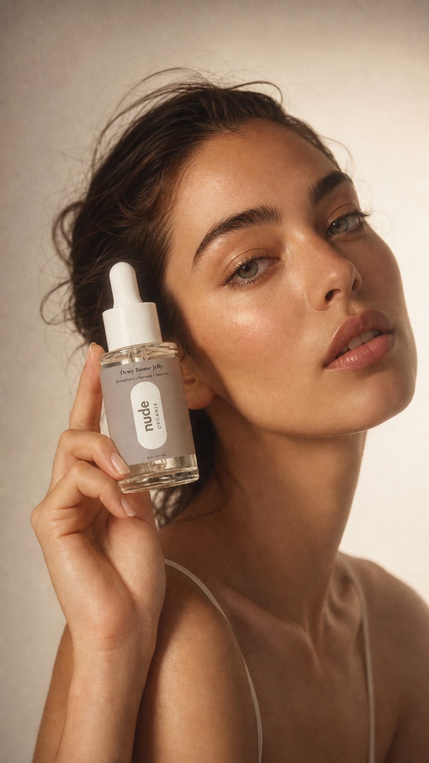 AI product shot of Dewy Biome Jelly