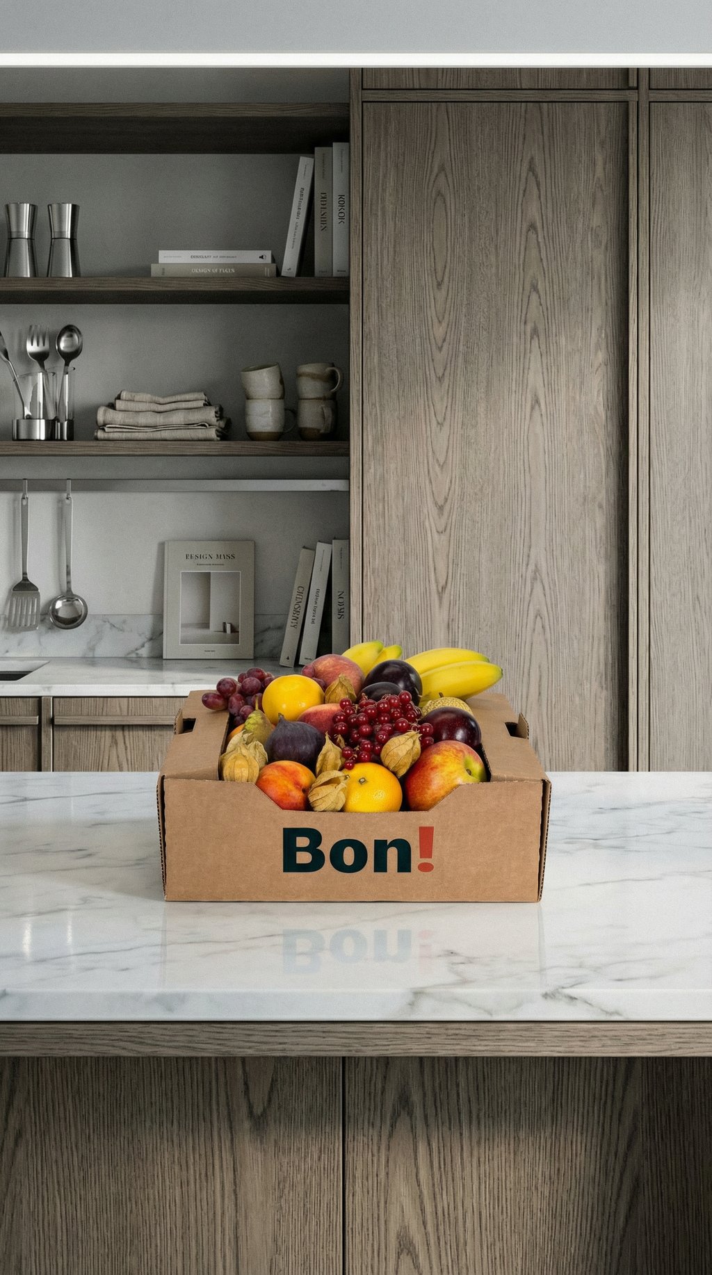 AI product shot of Workplace Fruit