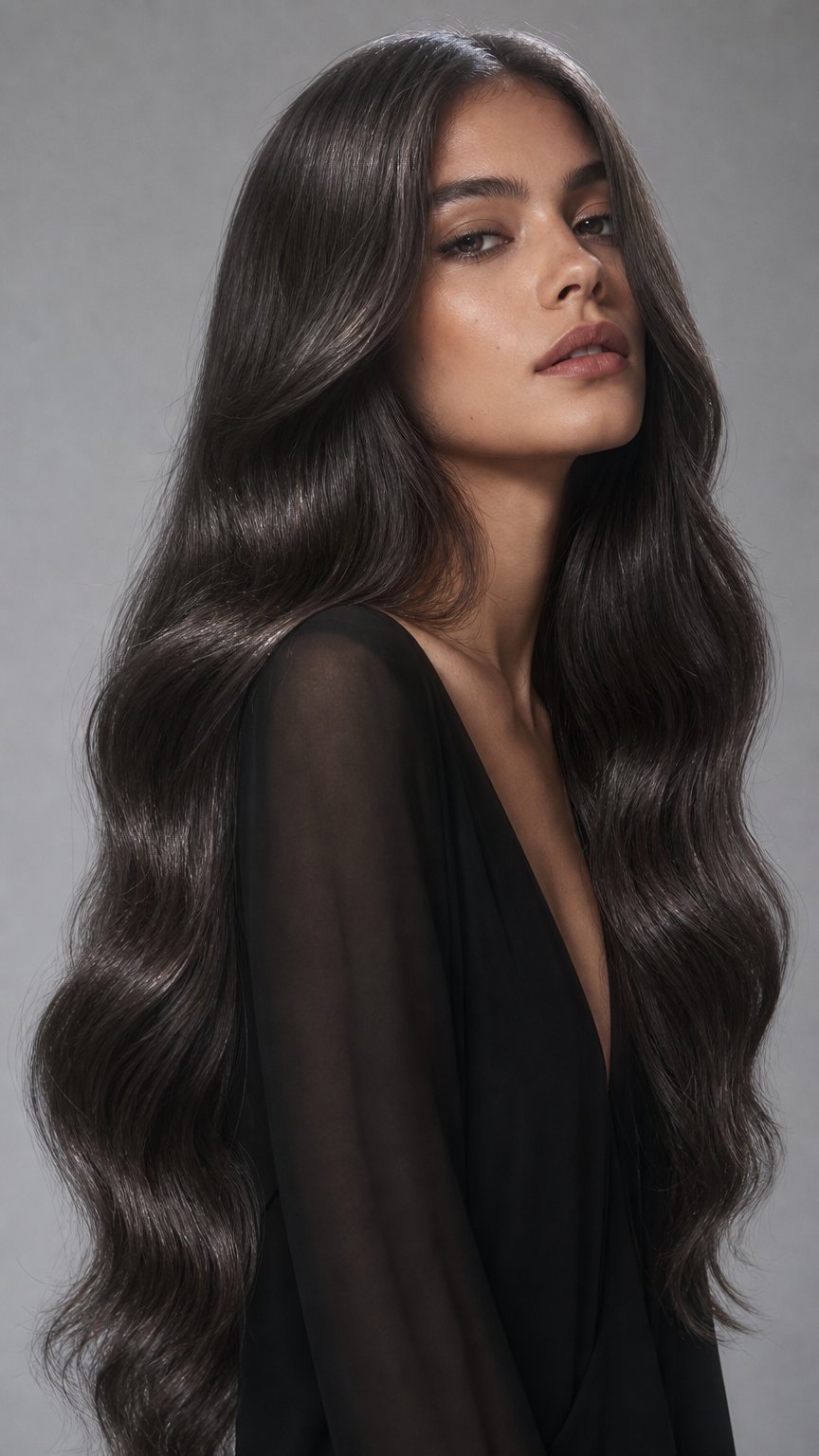 AI product shot of 1A Lara Weft Hair
