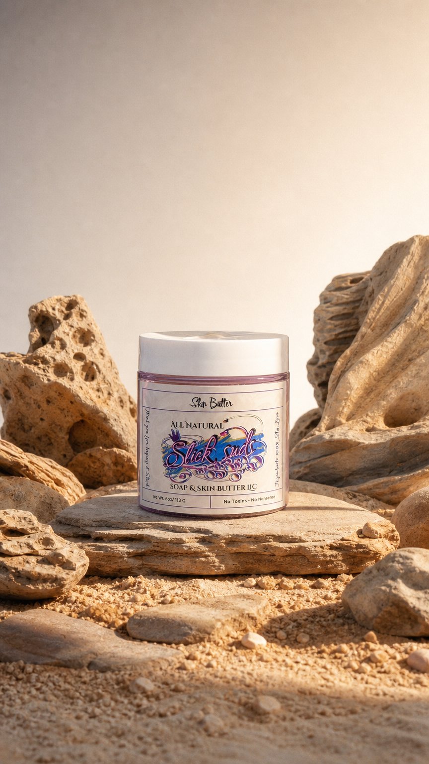 AI product shot of Skin Butter