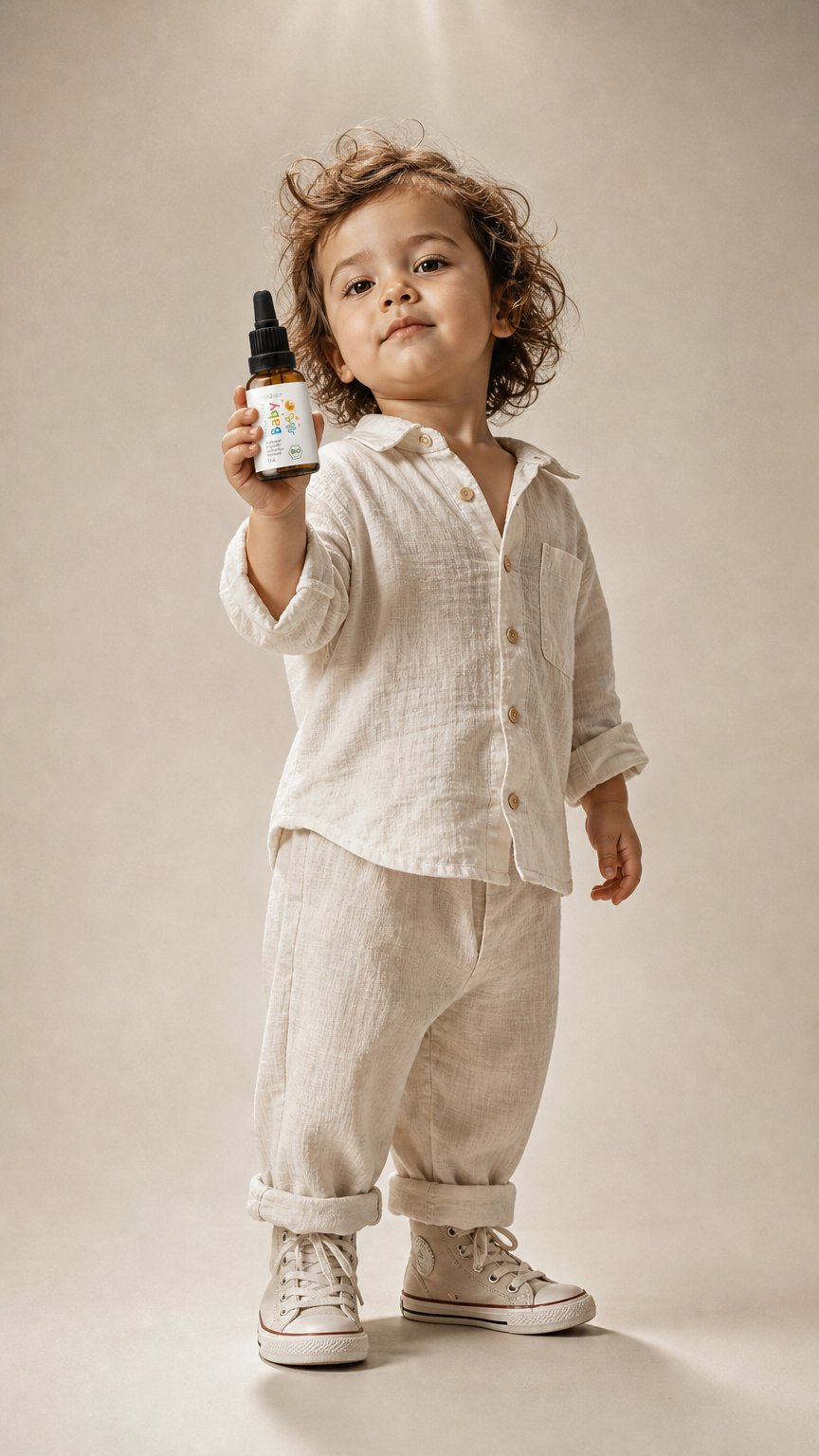 AI product shot of Combi Flora Baby