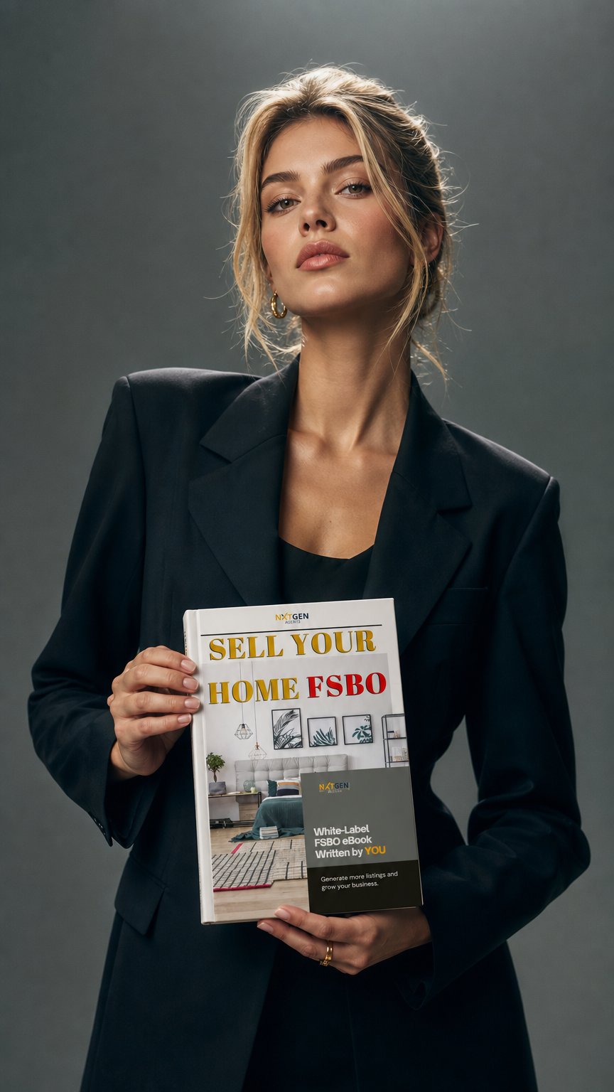 AI product shot of White Label FSBO eBook (The FSBO Handbook for Homeowners)