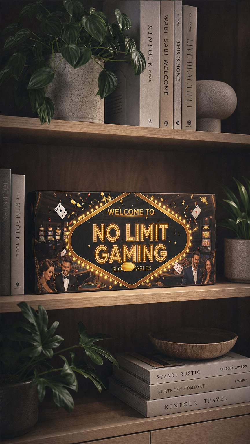 AI product shot of No Limit Gaming