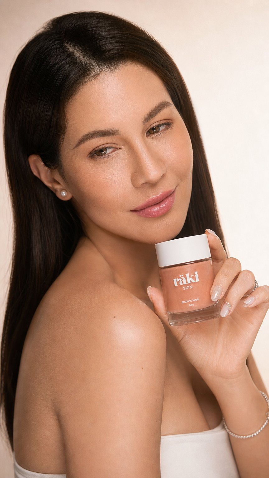 AI product shot of The Enzyme Mask