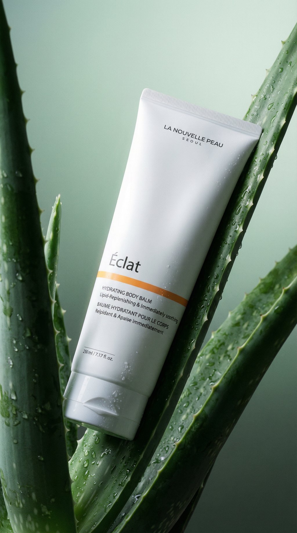 AI product shot of Baume Hydratant pour le corps