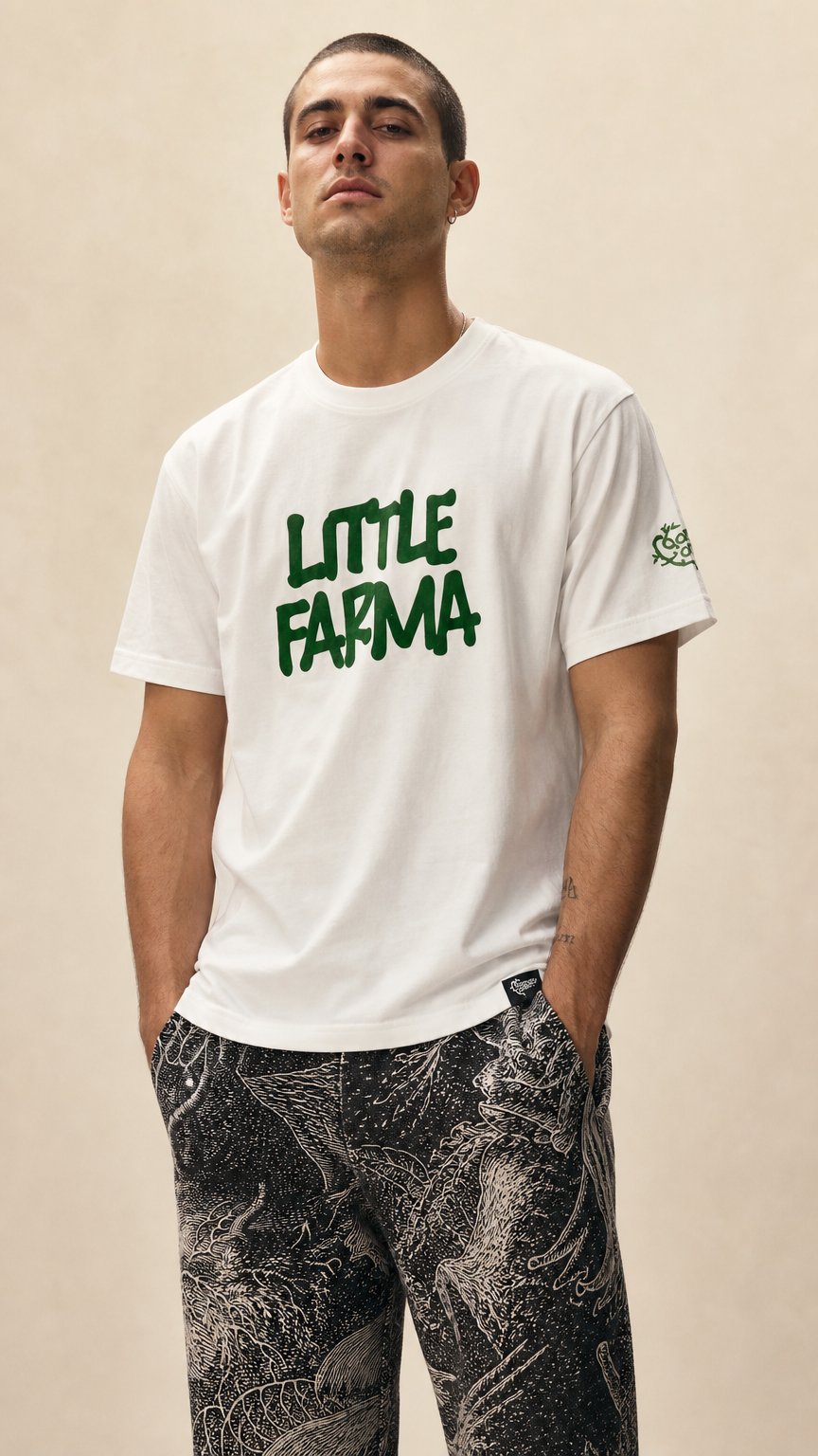 AI product shot of Little Farma - Premium T Shirt (Limited Edition)