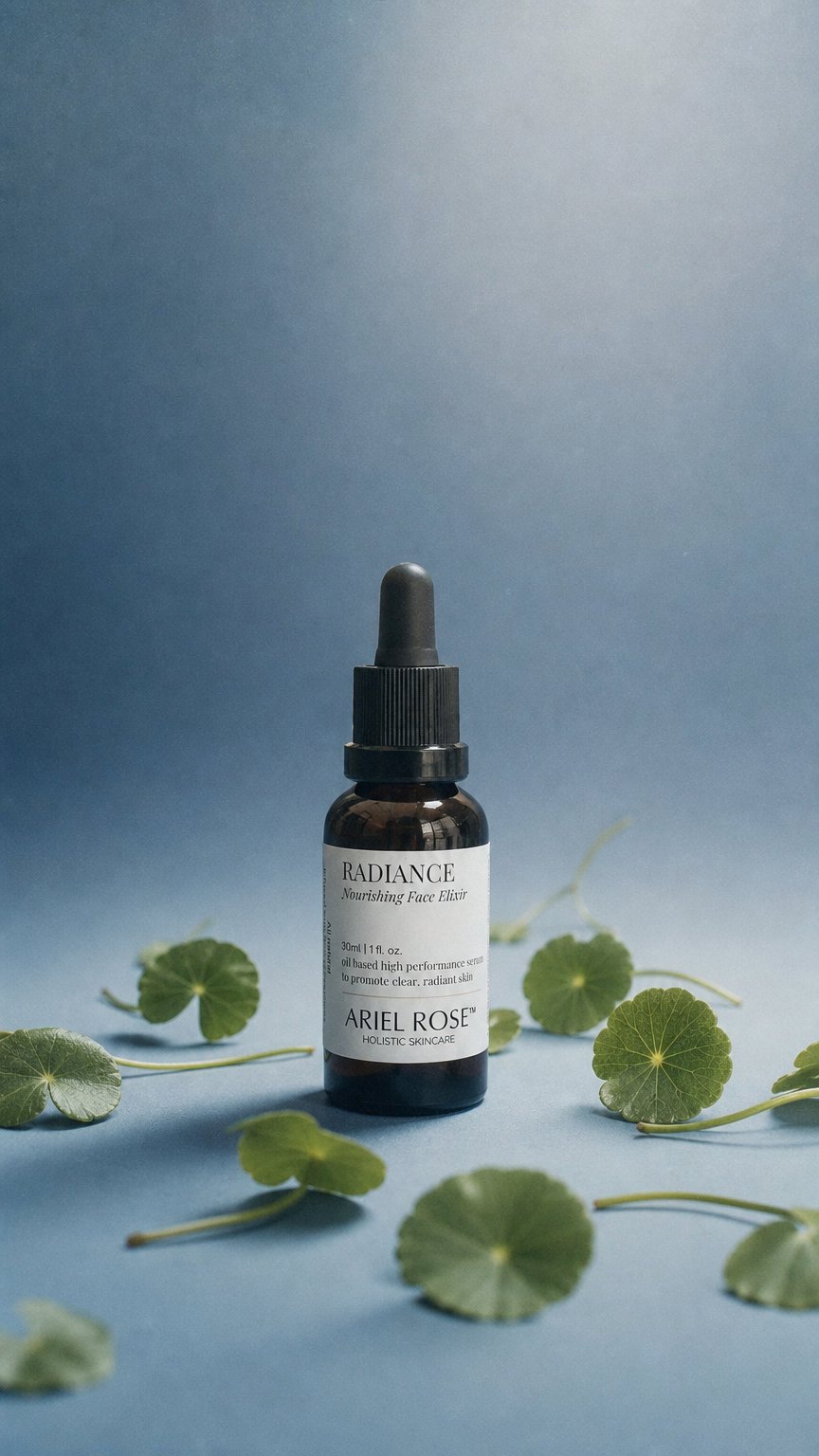 AI product shot of Radiance Face Elixir