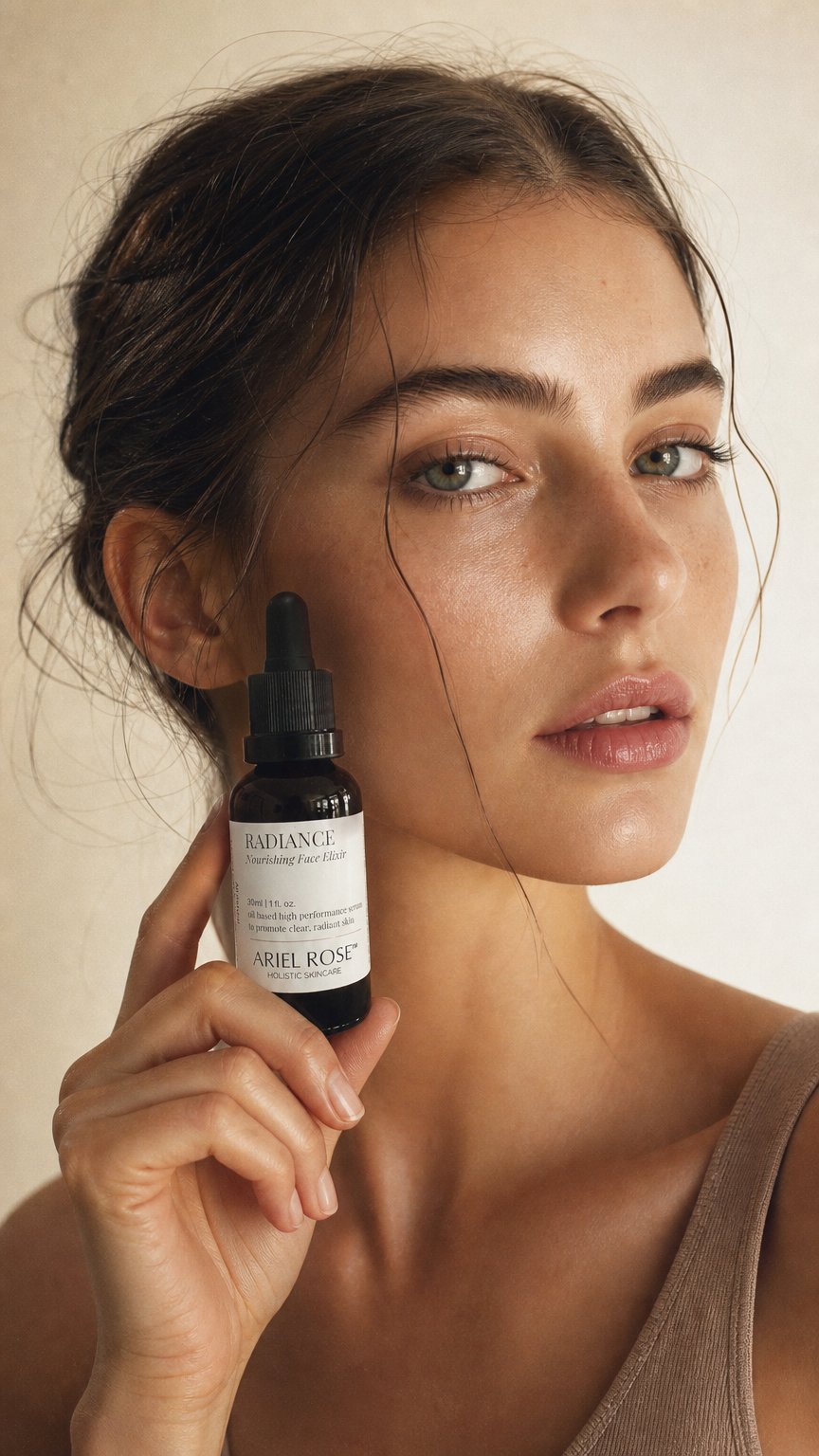 AI product shot of Radiance Face Elixir