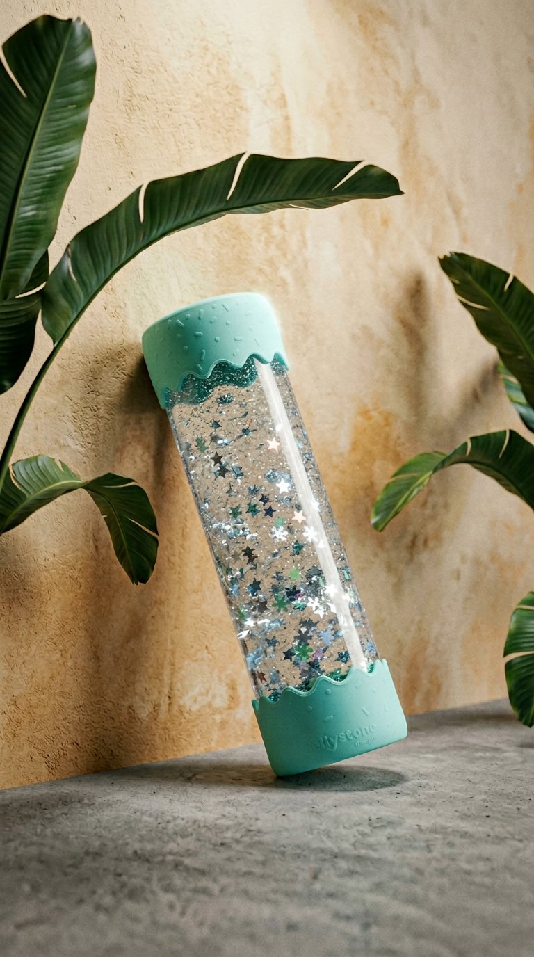 AI product shot of Baby Calm Down Bottle