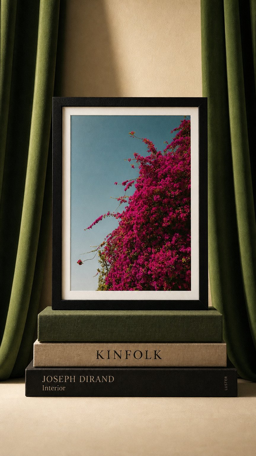 AI product shot of Flowers in Shine