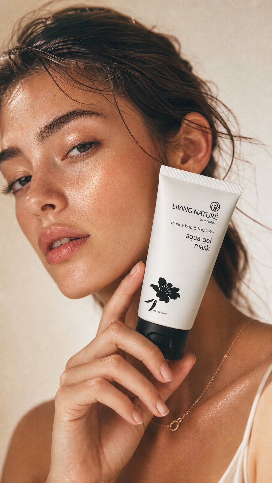 AI product shot of Aqua Gel Mask