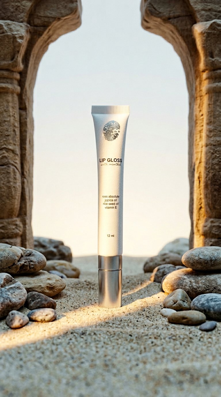 AI product shot of LIP GLOSS JAM