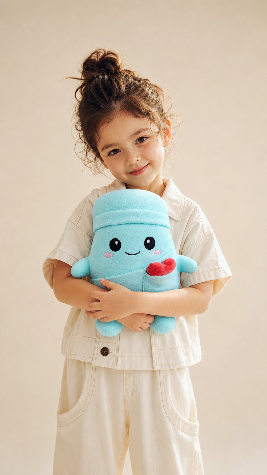 AI product shot of Scrub Hug Comfort Companion