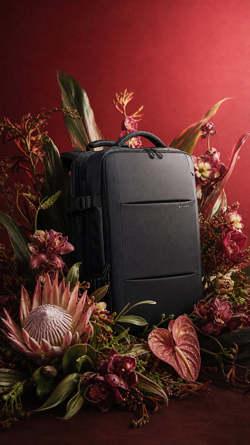AI product shot of Business Casual Backpack