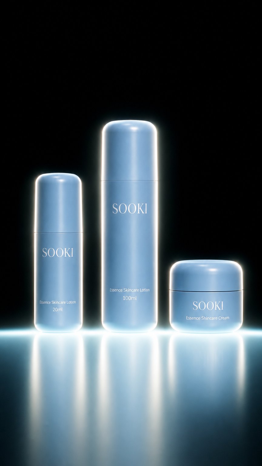 AI product shot of The Sooki Trio