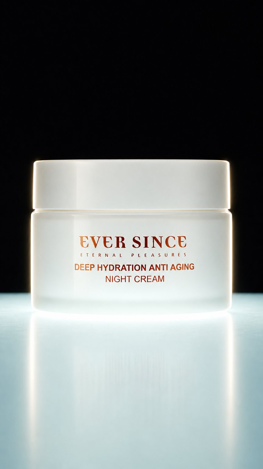 AI product shot of Anti Aging Mineral Night Cream
