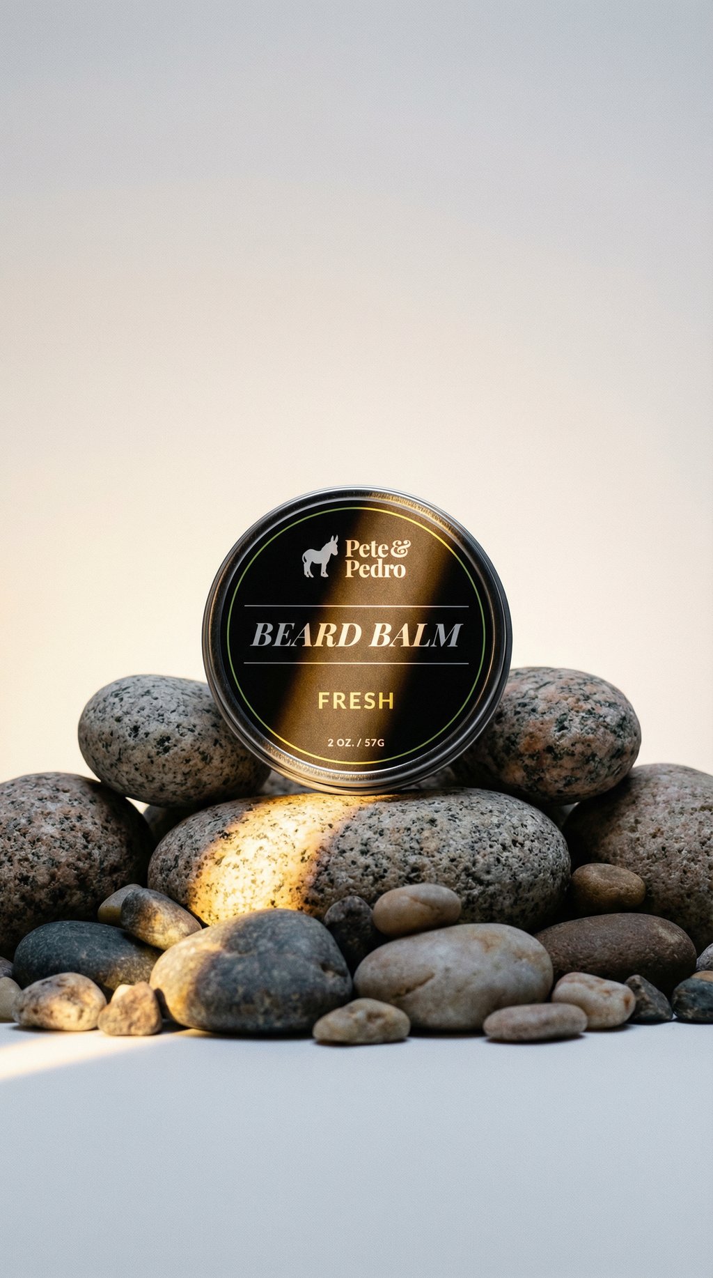 AI product shot of Fresh Beard Balm
