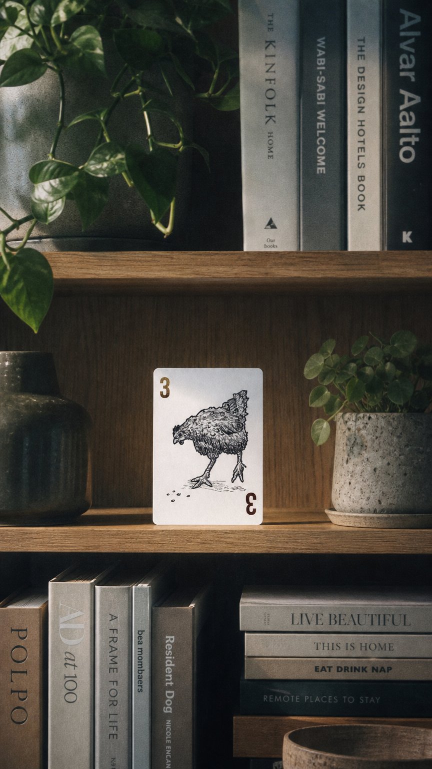 AI product shot of STASH Card Game