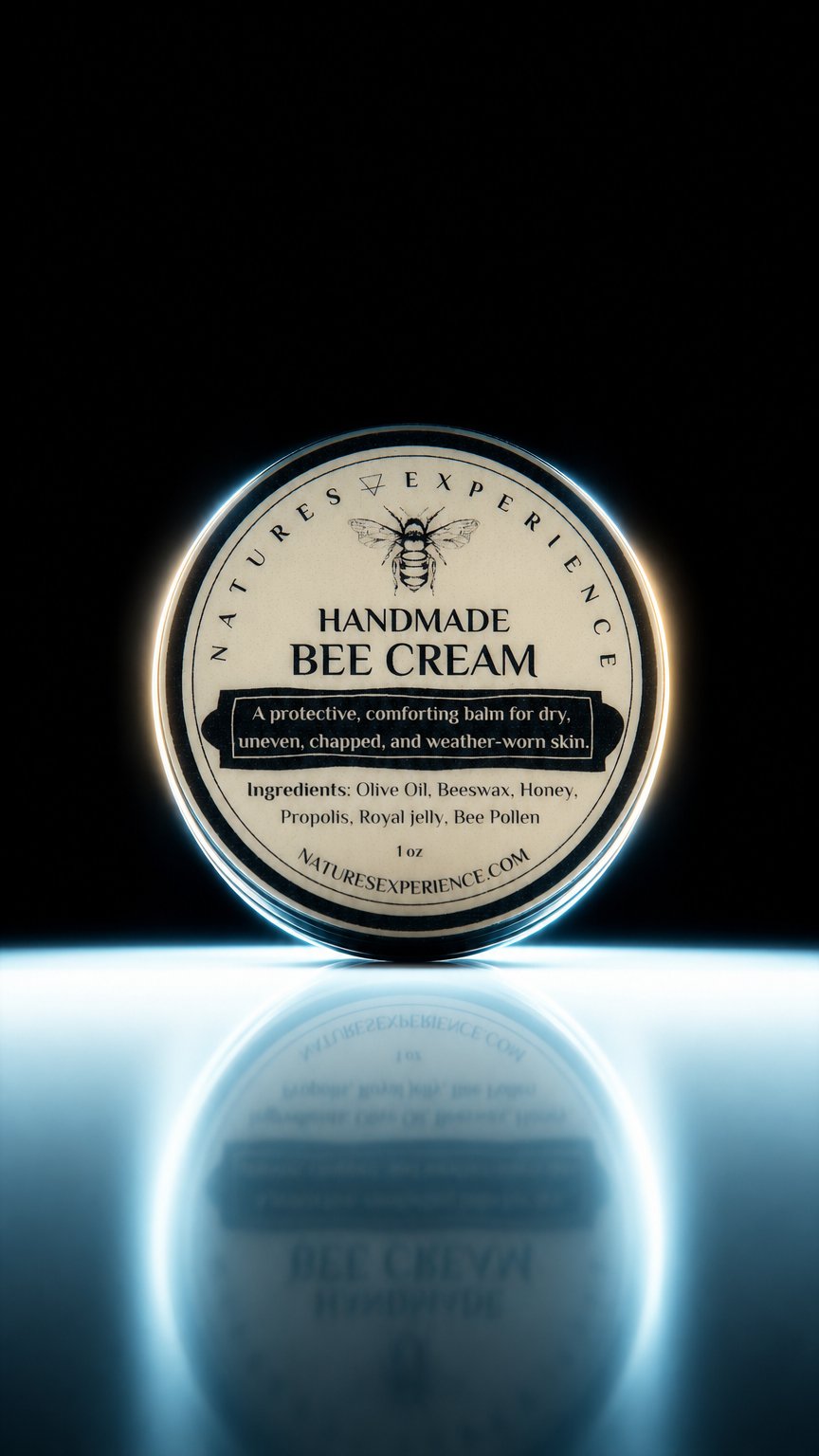 AI product shot of Bee Cream