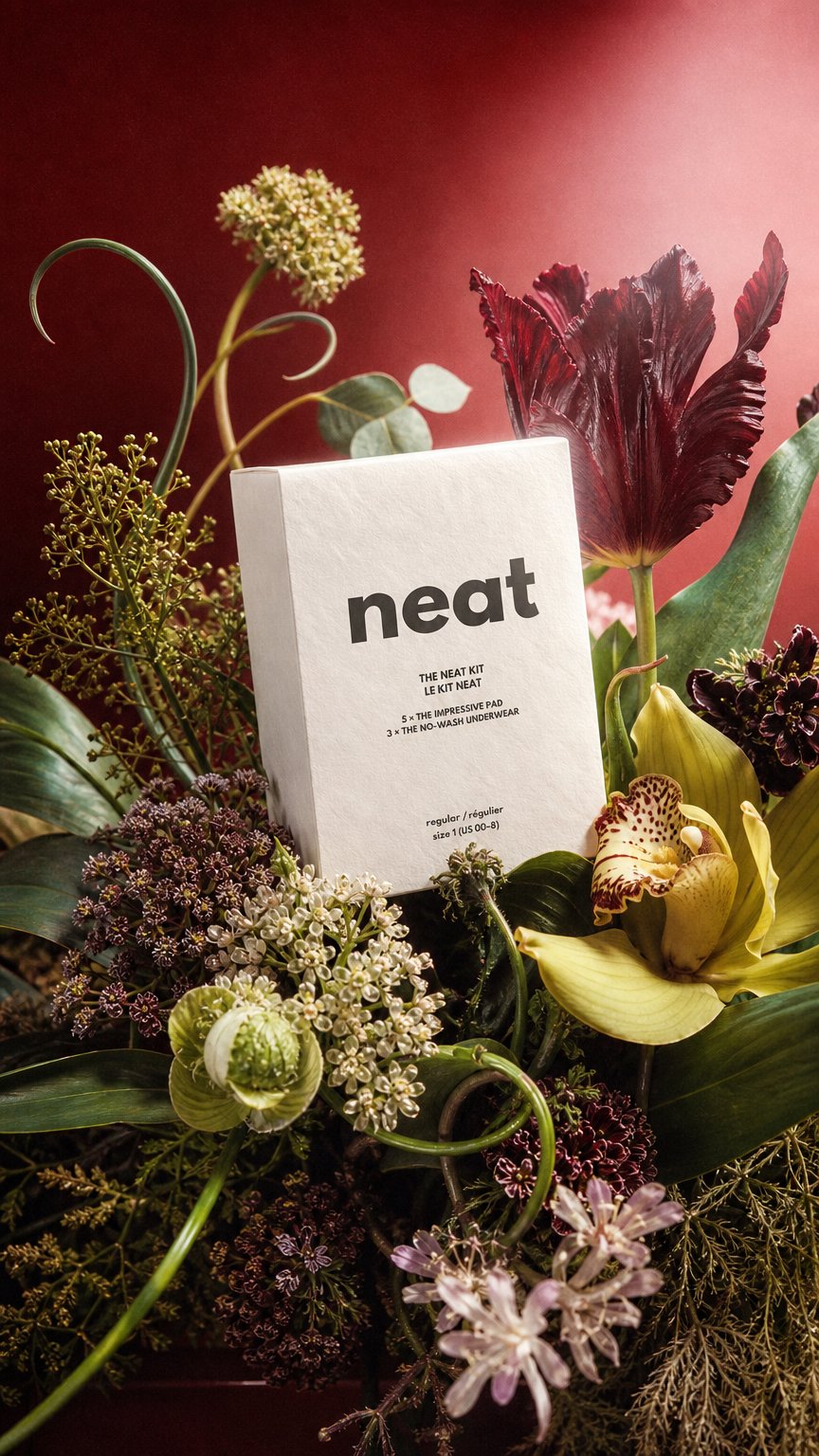 AI product shot of THE NEAT KIT