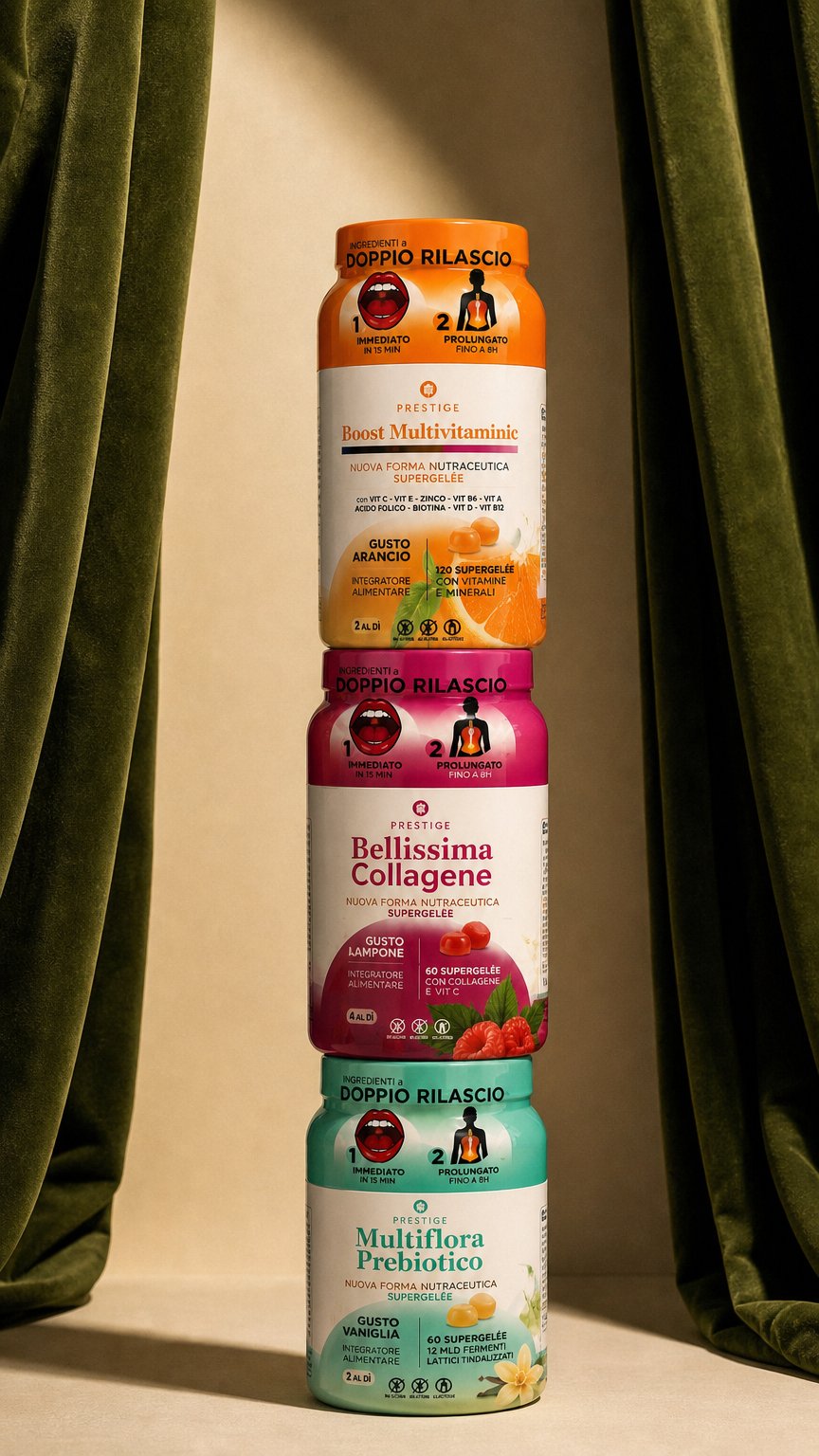 AI product shot of Kit Summer Wellness: Difese, Energia e Bellezza in Tasca