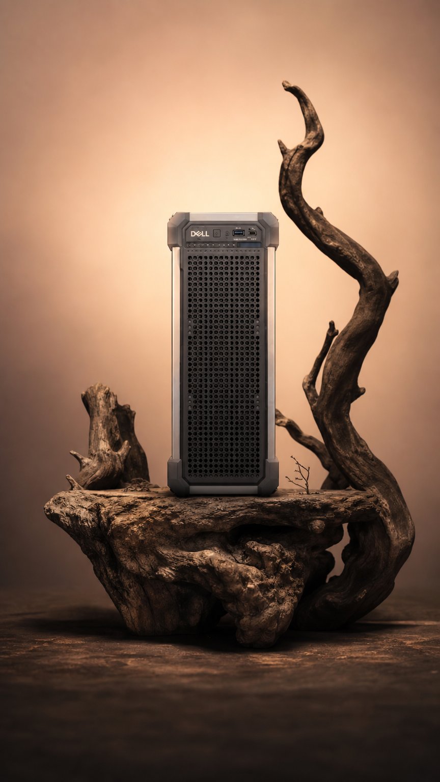AI product shot of orgaMAX Server