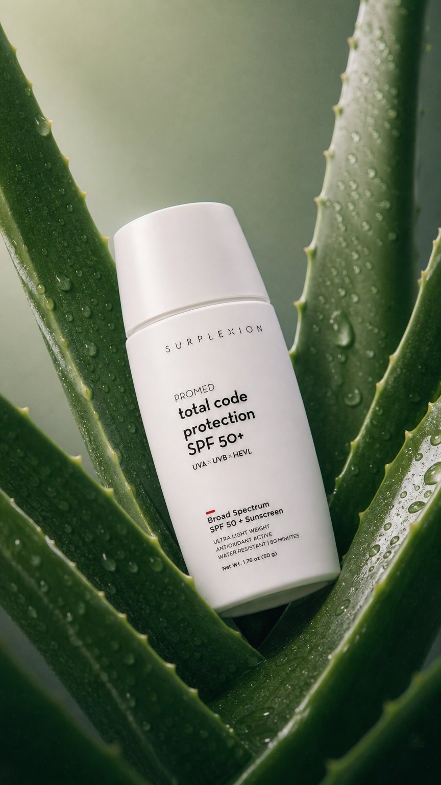 AI product shot of Total Code Protection SPF 50+