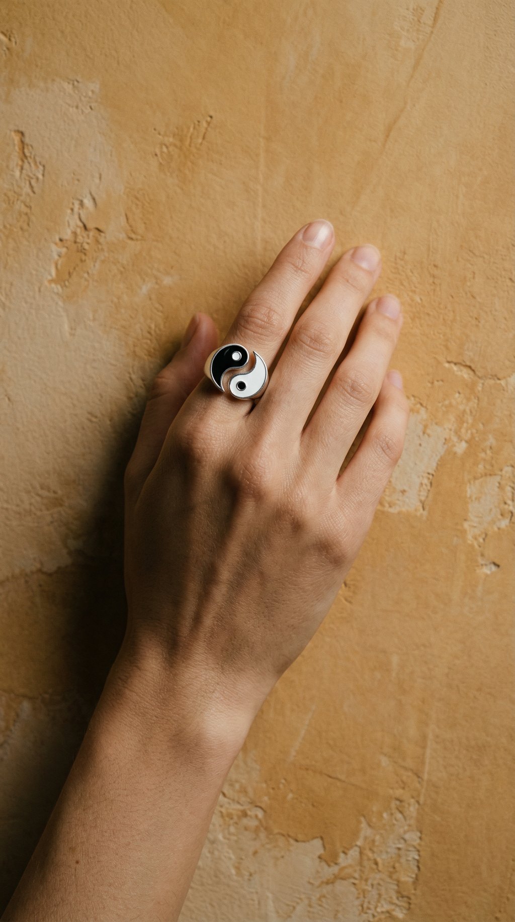 AI product shot of Yin & Yang (2 pieces)