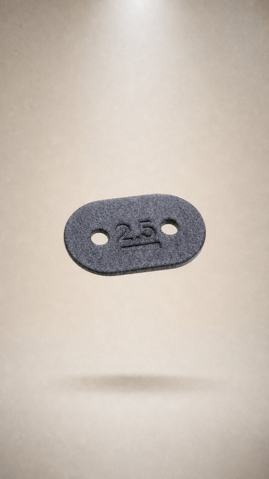 AI product shot of PDE™ Neuromuscular Adult | Flexion Alignment Shims