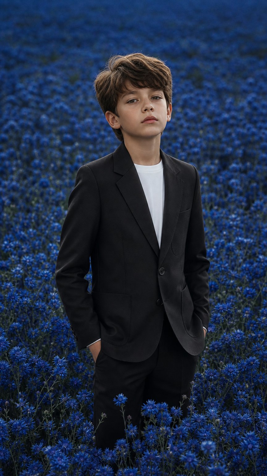 AI product shot of Boys School Eco-Blazer