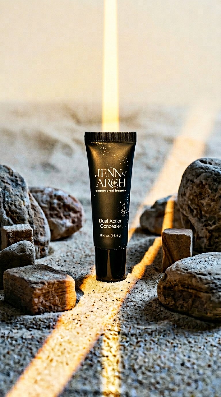 AI product shot of Dual Action Concealer