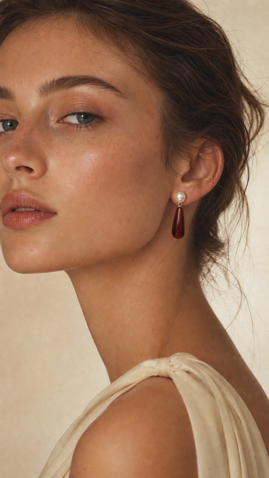 AI product shot of Ballerina Earrings klein