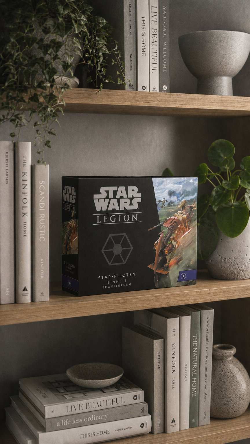 AI product shot of STAP Riders / "STAP-Piloten" - Star Wars: Legion