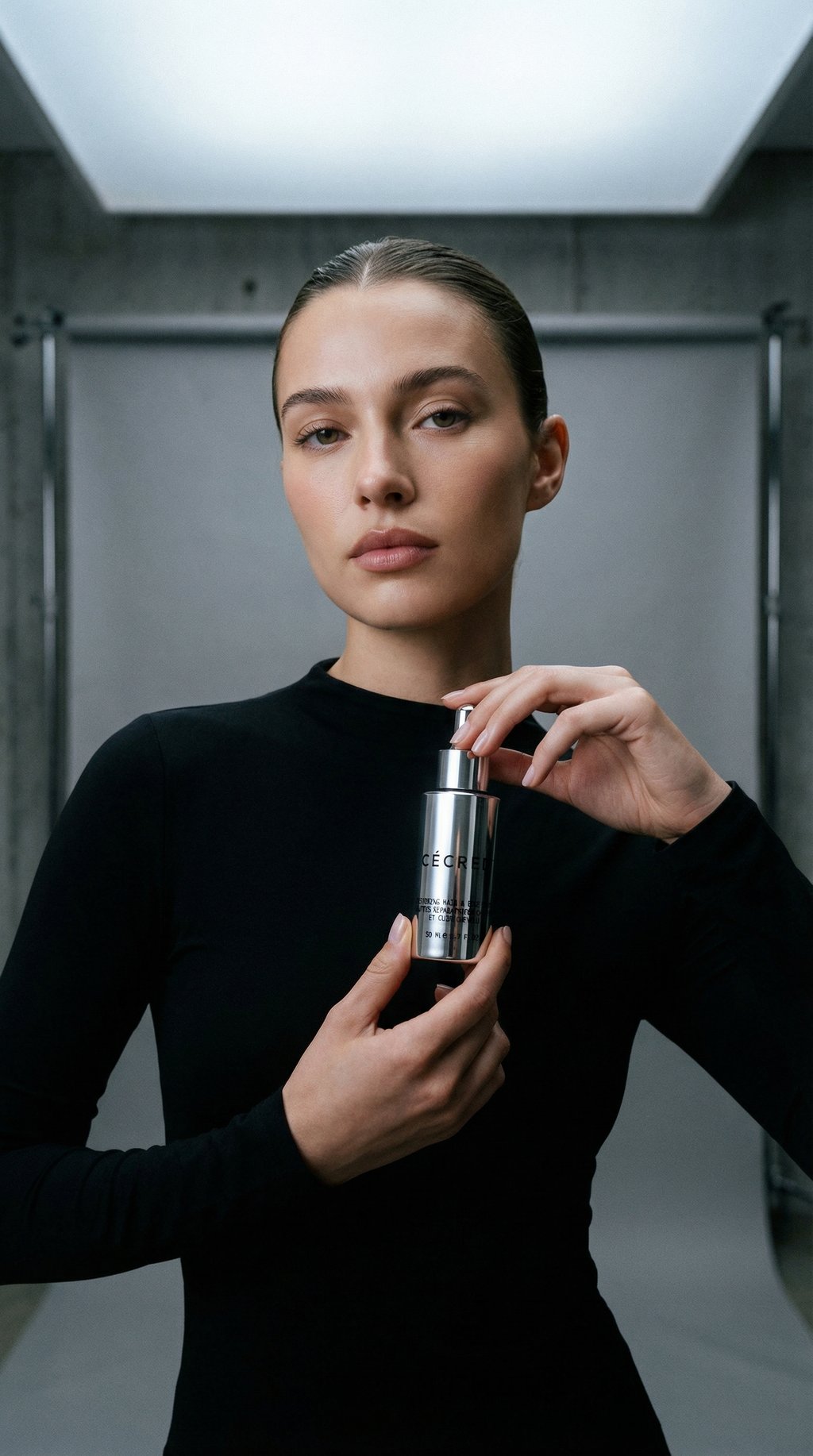 AI product shot of Restoring Hair & Edge Drops