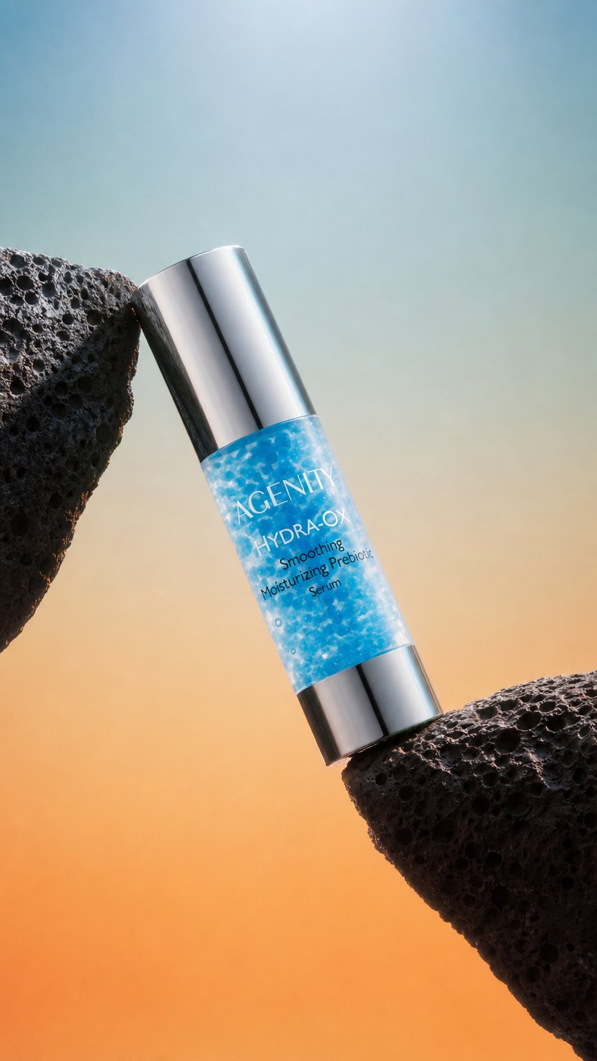 AI product shot of HYDRA-OX Wygładzające Serum Nawilżająco-Prebiotyczne