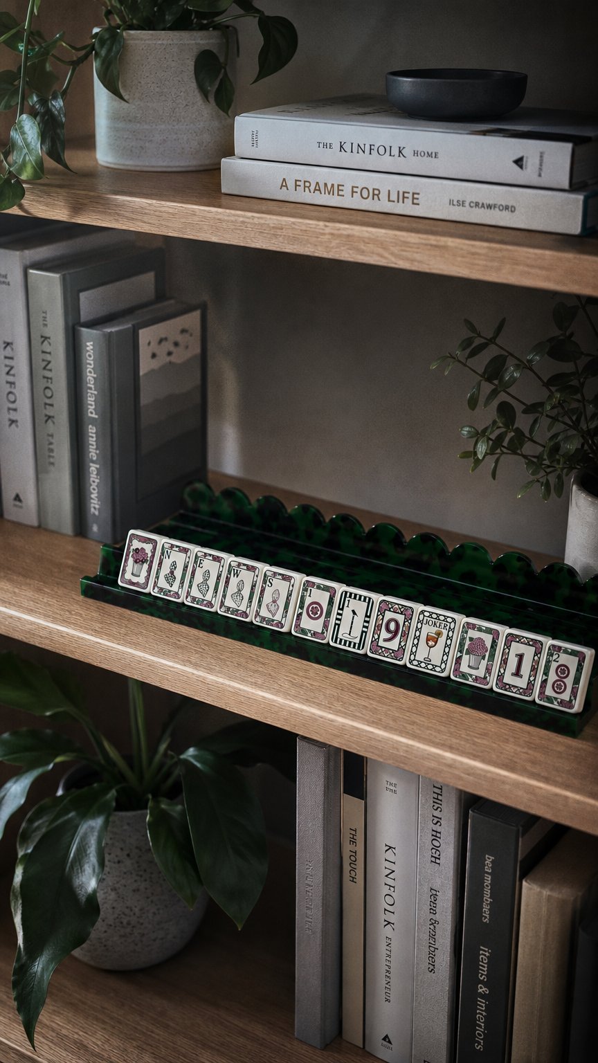 AI product shot of The Parlor Racks