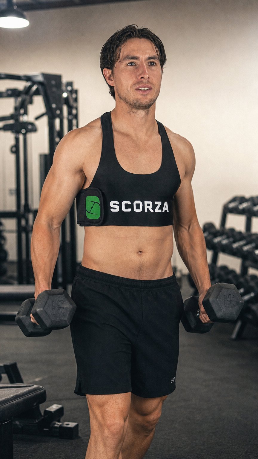 AI product shot of SCORZA MEMBERSHIP (INCLUDES VEST + APP)