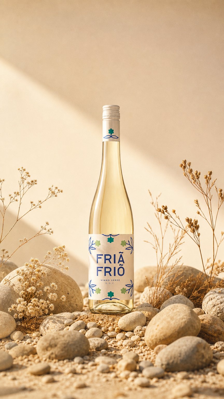 AI product shot of Fria Frio White