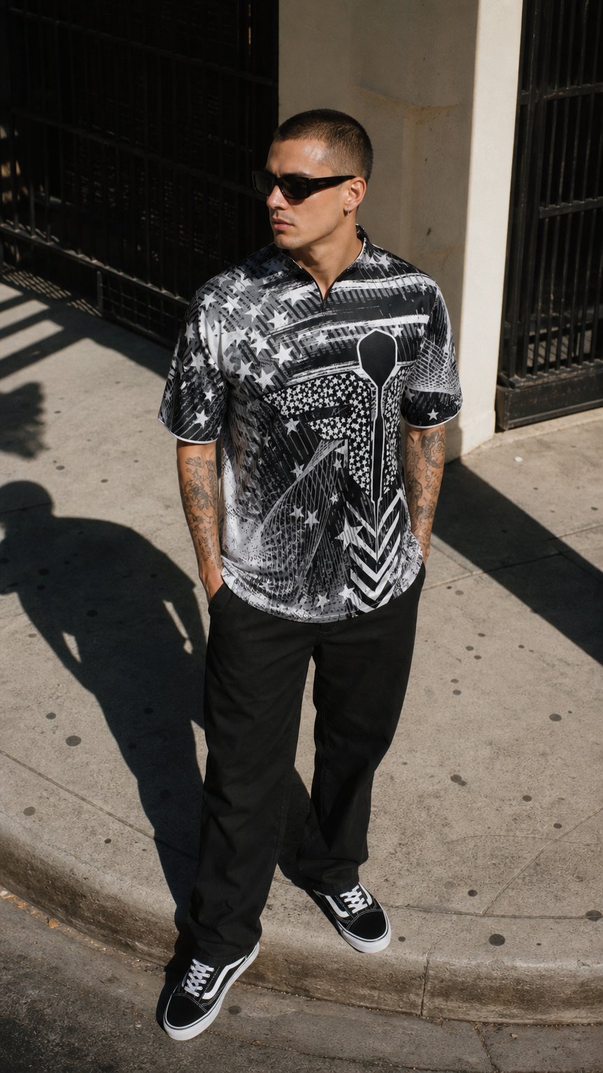 AI product shot of Hunter "Sasse" Smith Signature Jersey '26 - Flight Faction Dart Jersey