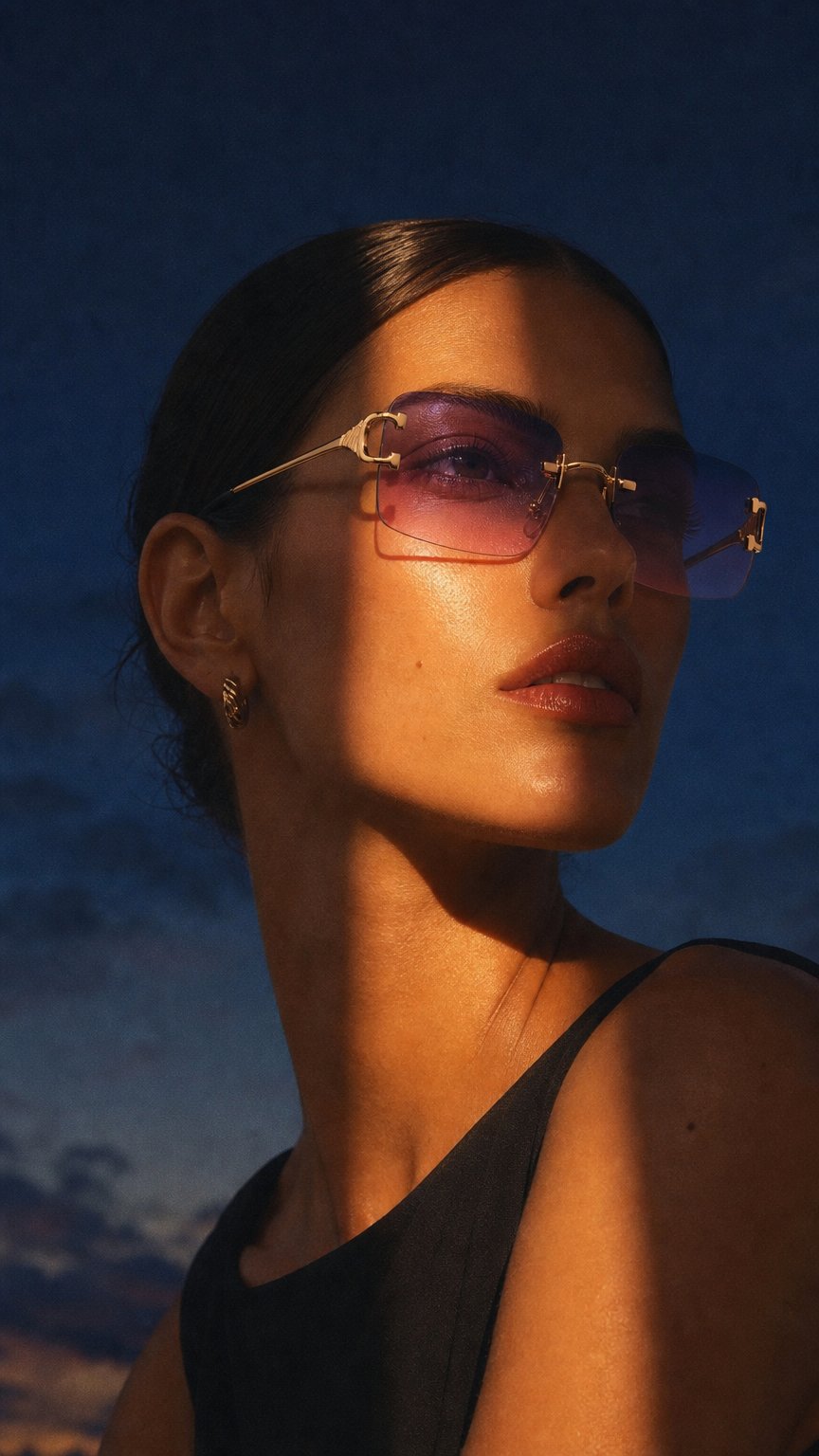 AI product shot of Unisex Sunglasses