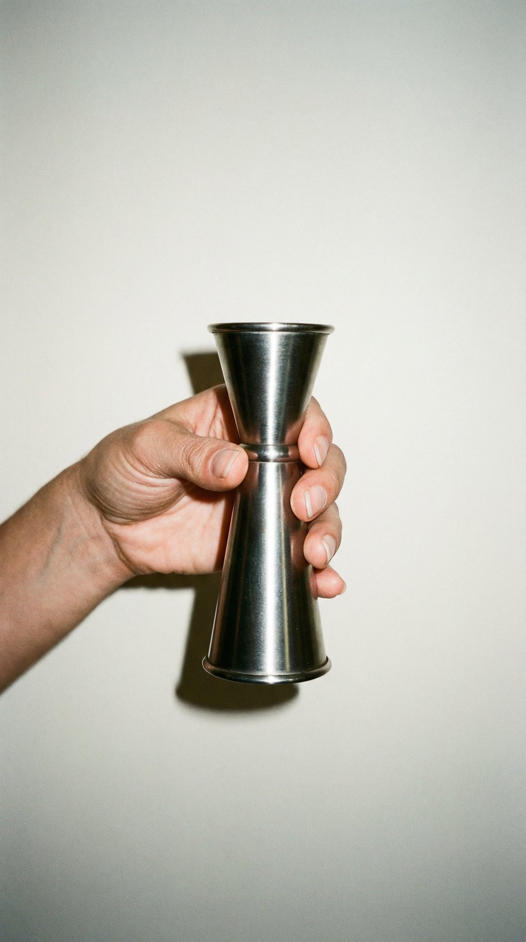AI product shot of Japanese Jigger - Stainless